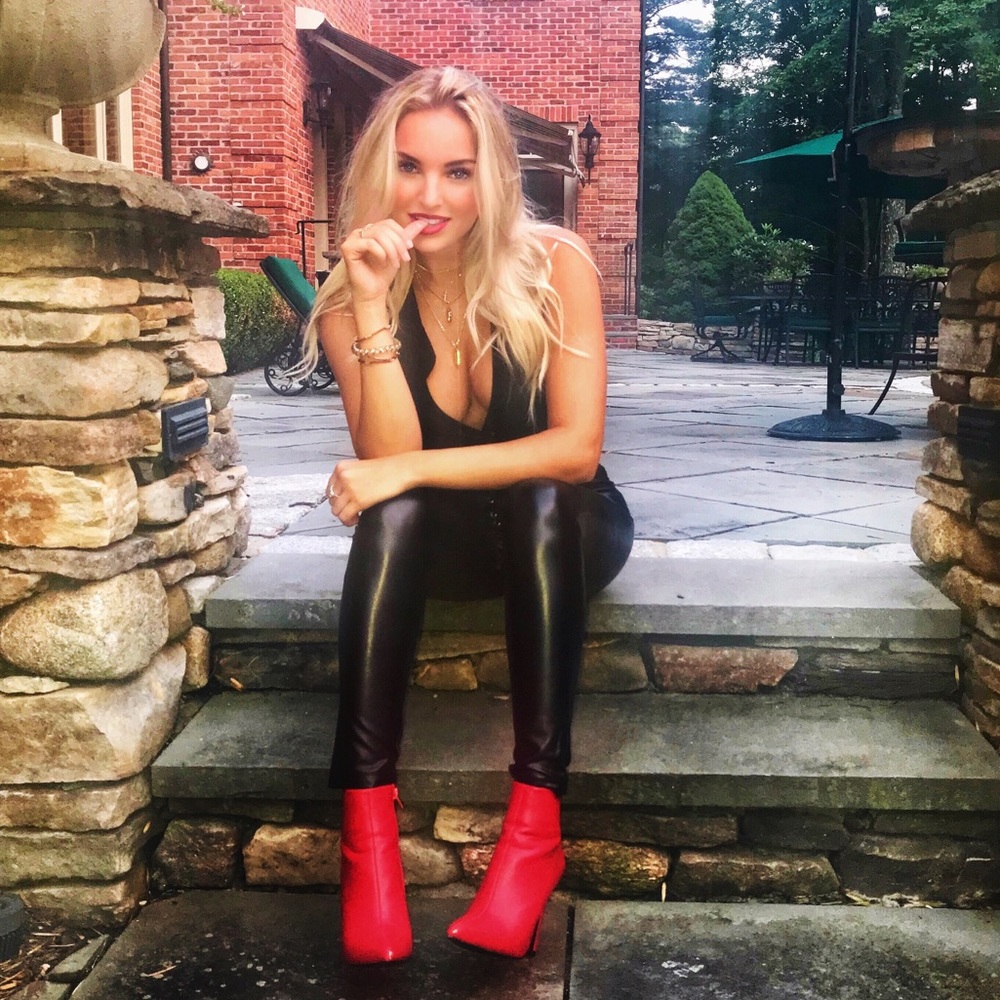 Red Heeled Booties
